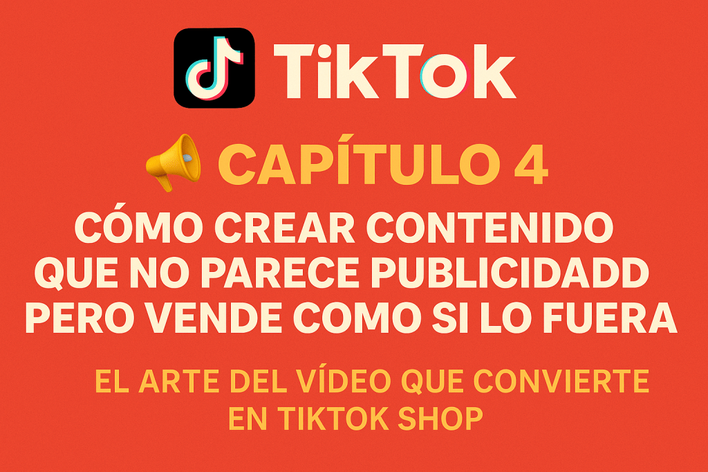 📢 Capítulo 4: Cómo crear contenido que no parece publicidad pero vende como si lo&nbsp;fuera