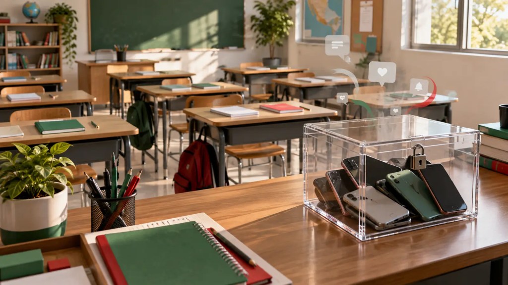 México restringe los celulares en las escuelas: qué cambia para redes y marcas